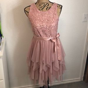 Lilt Sequin Tulle Layered Dress